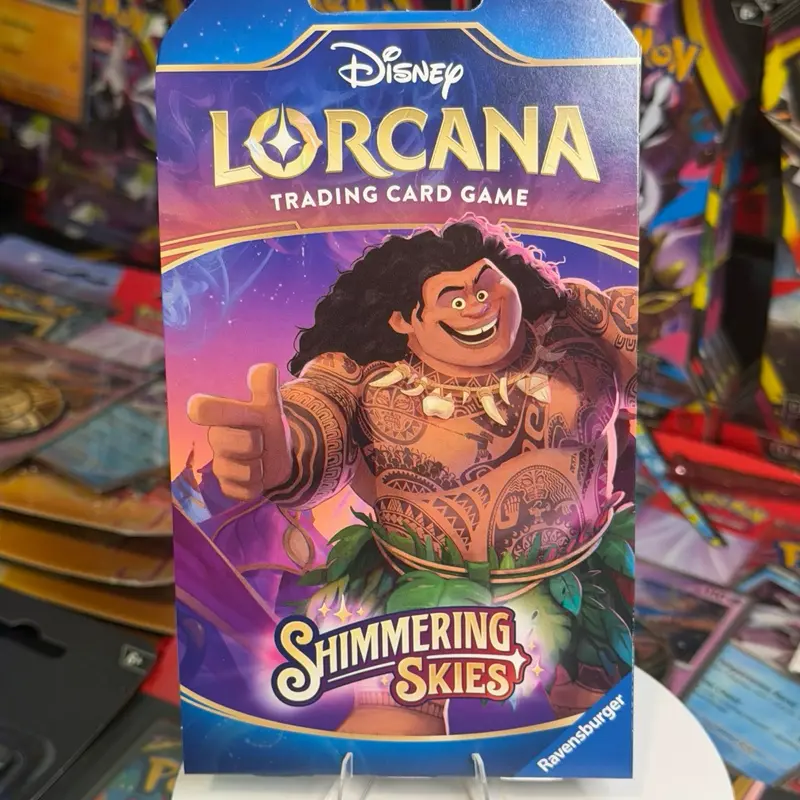 Disney Lorcana Shimmering Skies Collectible Trading Card Booster Pack, Collectible Cards