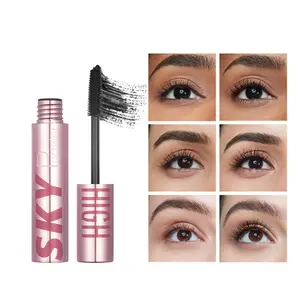 Smudge Stop Mascara - Curling & Lengthening, Long-lasting, Waterproof, Smudge-proof, Non-Clumping, Washable Cleansing Korean Mascara