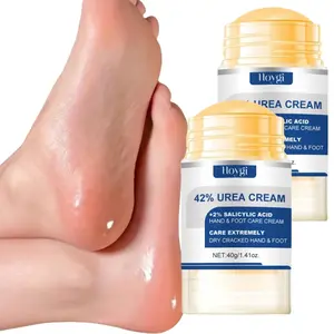 42% Urea Cream, 2 Counts/set Moisturizing Foot Cream, Foot Care Cream, Hand Care Cream, Foot Moisturizing Stick, Heel Stick for Cracked Feet, Foot Care Product
