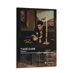 Drake Album Posters Wall Art Decor Poster, Album Gift Prints