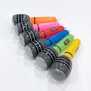 1 set Multiple PVC Inflatable Microphone Set for Karaoke KTV, Mini Party Props for Games, Fun Inflatable Toys for Events