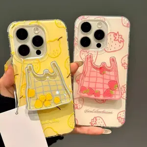 Korea Cartoon Cute Quicksand Shake Griptok Bracket For iPhone Griptok Grip Tok Universal Accessories Phone Holder Grip Tok Stand