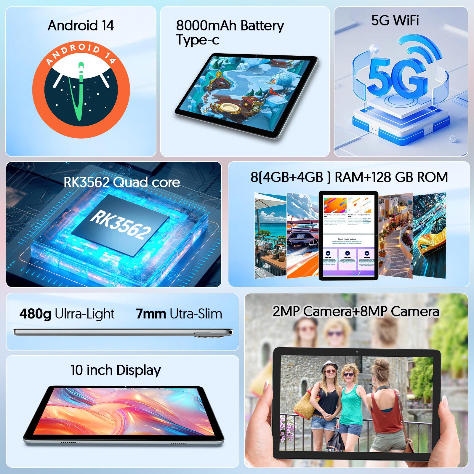 Lenovo Tab M11 Tablet MediaTek Helio G88 11 Inch 4GB RAM Android - View #2