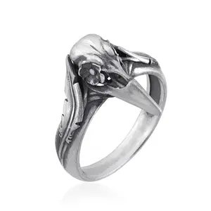 Raven Skull Ring
