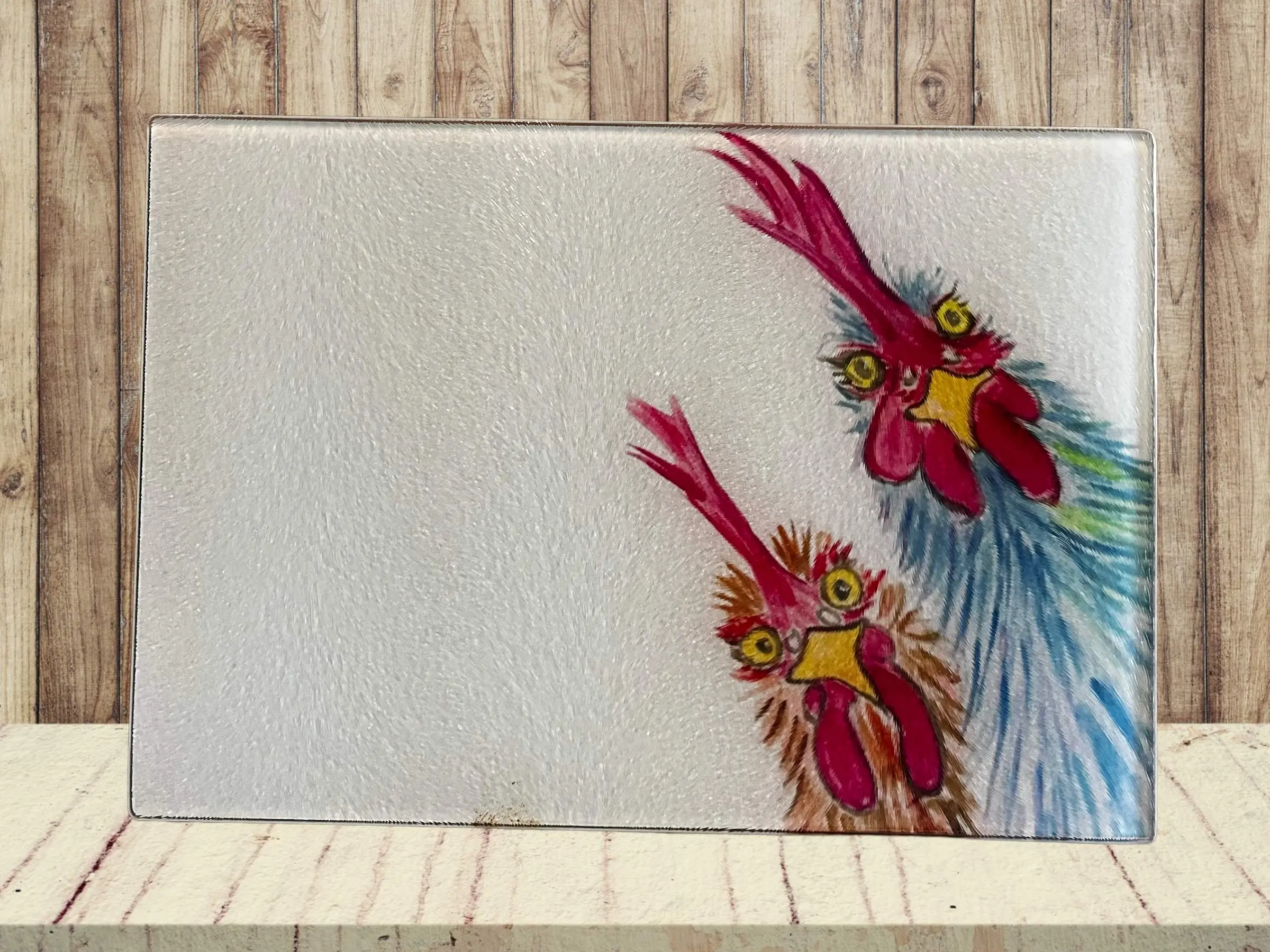 Nosey Chickens Cutting board SALE!
