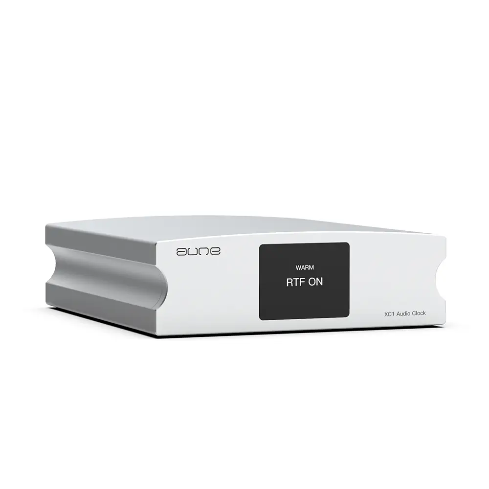 Aune XC1 Common Audio Clock 10MHz External Clock with OXCO Sine Wave/Square Wave Outputs (Silver)