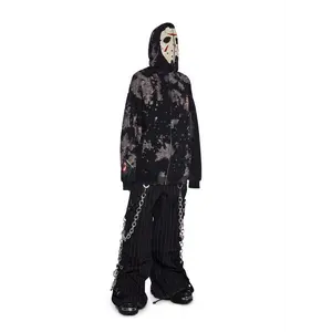 Vile Voorhees Mask Zip-Up Hoodie