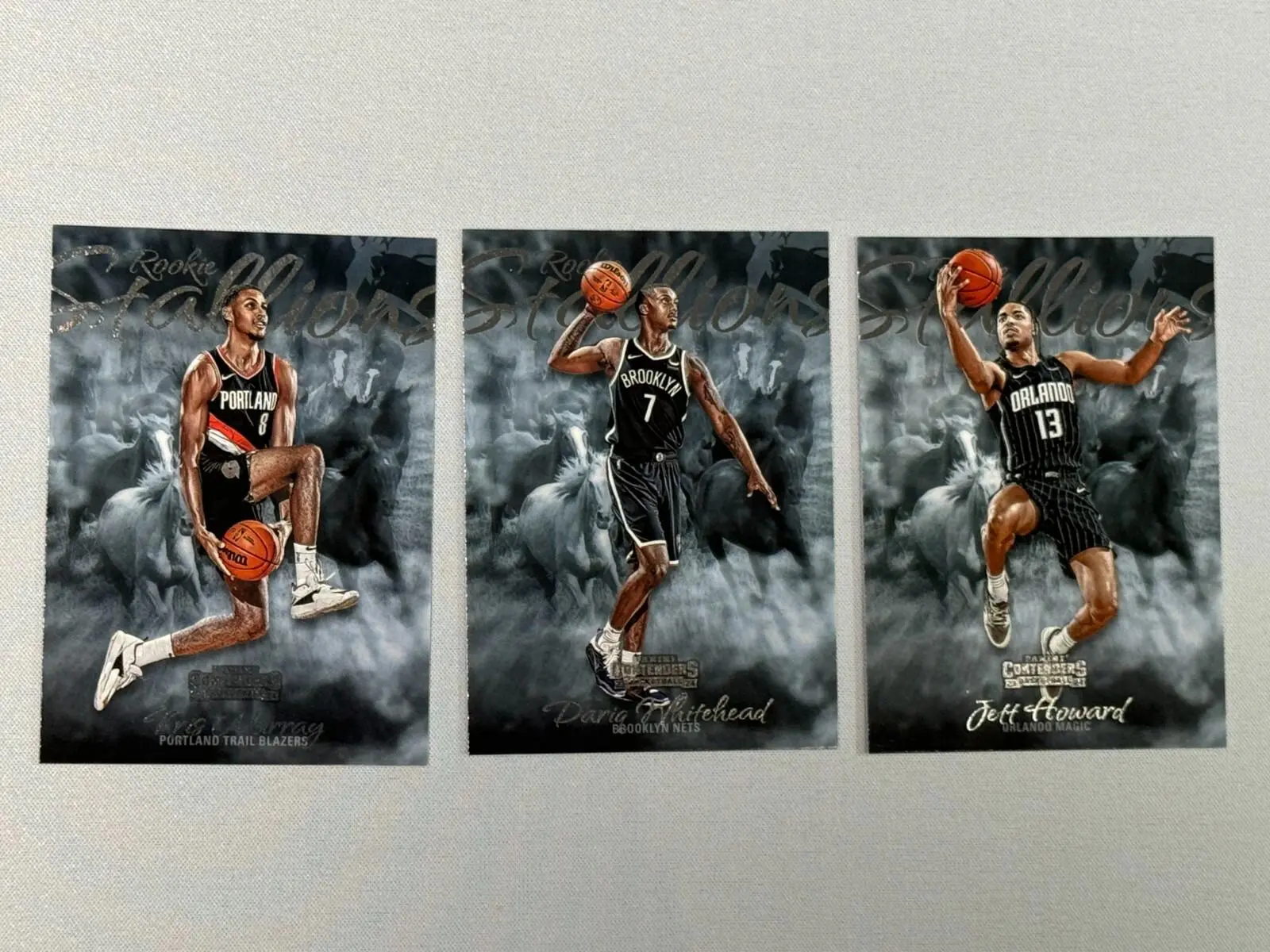 2023 Panini Contenders Basketball - Rookie Stallions - LOT of 3