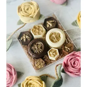 Bee Inspired Chocolate Covered Cookie Set