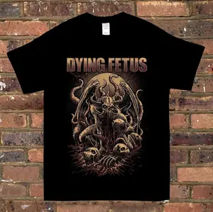 DYING FETUS New Black T-Shirt Death Metal Band Tee