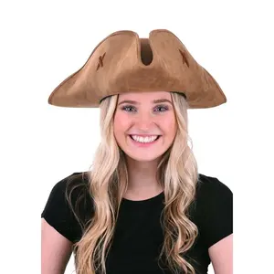 Suede Women's Pirate Hat