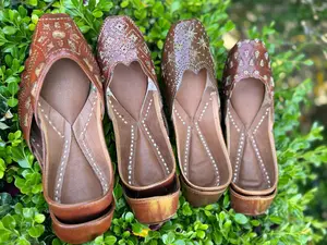 Handcrafted Embroidered Punjabi Juttis Footwear Flat