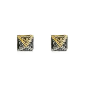Eye of God Stud Earrings for Men Women Streetwear Punk Hip Hop Unisex Style