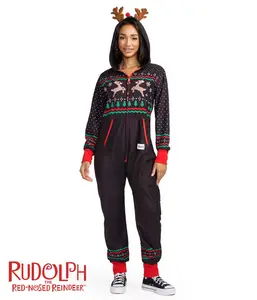 Women's Fair Isle Rudolph Jumpsuit