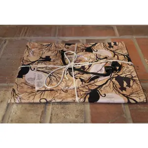 Black Cat Tarot Mat and Bag Set