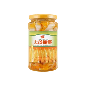TOMO FOODS Crispy Bamboo Shoots - Authentic Taiwanese Pickled Bamboo Shoots (350g) - Perfect for Luosifen & Congee