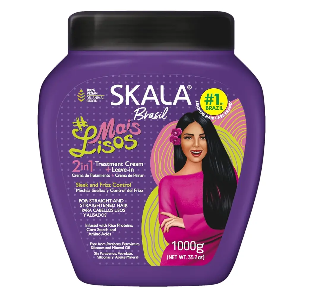 Skala Mais Lisos - Hydrate Hair, Anti-Frizz 2 in 1 Conditioning Hair Treatment 35.2oz Skala Mais Lisos - Hydrate Hair, Anti-Frizz 2 in 1 Conditioning Hair Treatment 35.2oz