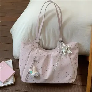 Slack large-capacity tote bag women's 2026 summer new versatile messenger bag daily commuter shoulder bag