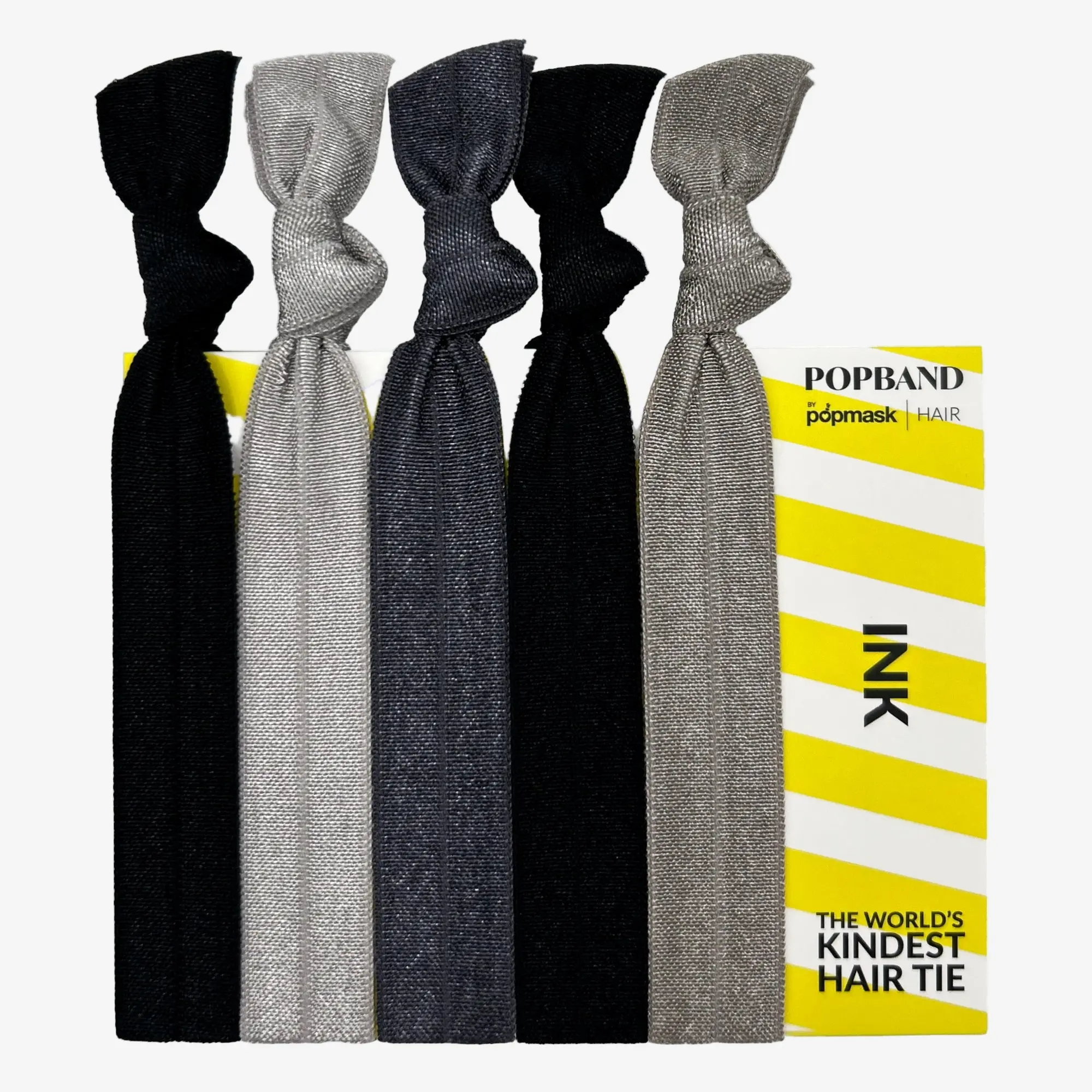 Popband Ink 'No Dent' Hair Ties