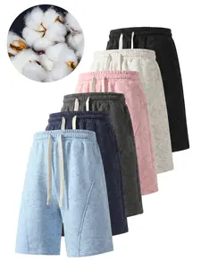 Men's Iron Bull Printed Lightweight, Soft, Breathable, Loose Solid Color Casual Fashion Sports Shorts Above Knees, Comfortable Men's Underwear, Suitable for Fitness, Commuting, and Summer Wear