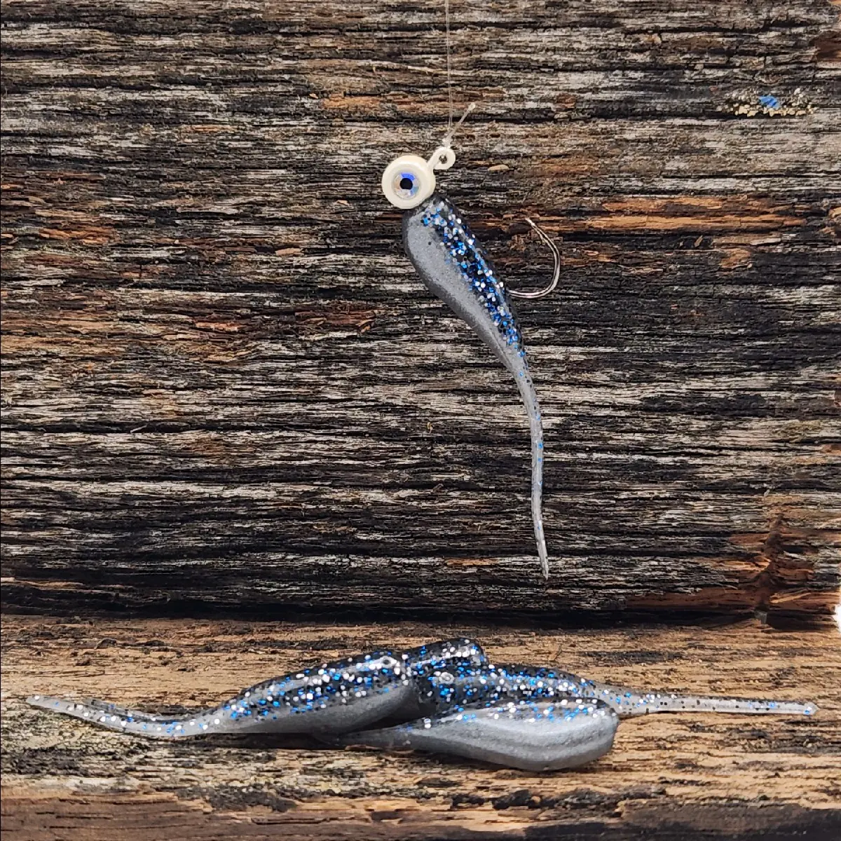 Smoke Shad Stinger Crappie Bait