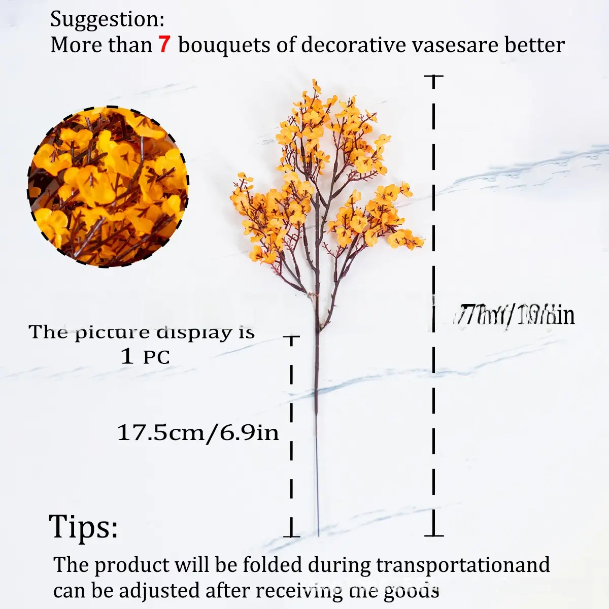 Silk fabric with stars (yellow)