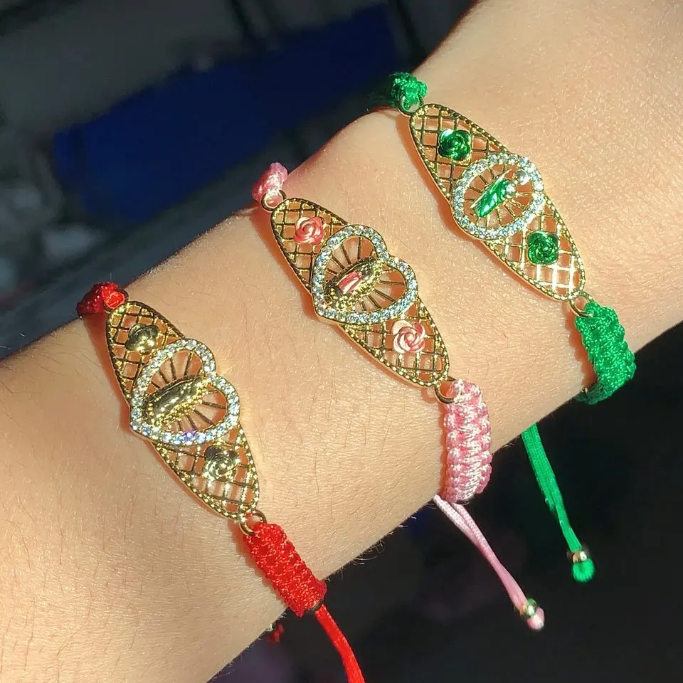 Corazón nylon bracelet