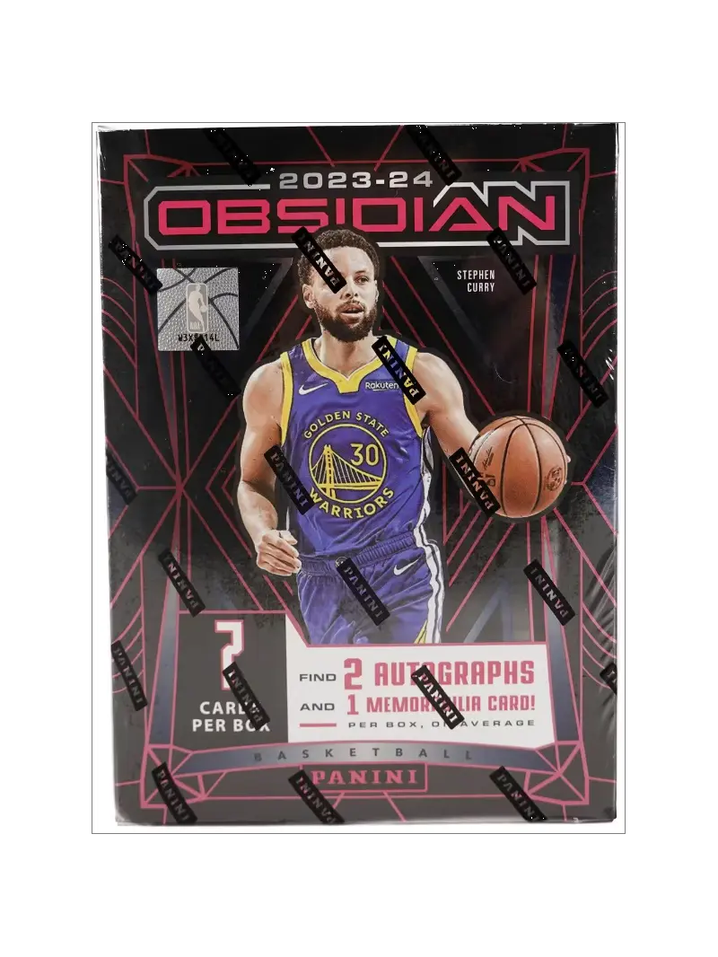 2023-24 Panini Obsidian NBA Basketball Hobby Box/Pack - 7 Cards/Pack, 1 Pack/Box, Collectible Card, Authentic Collectible Cards