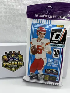 2025 Donruss Football Value Pack – 30 Cards - Live Personal Break