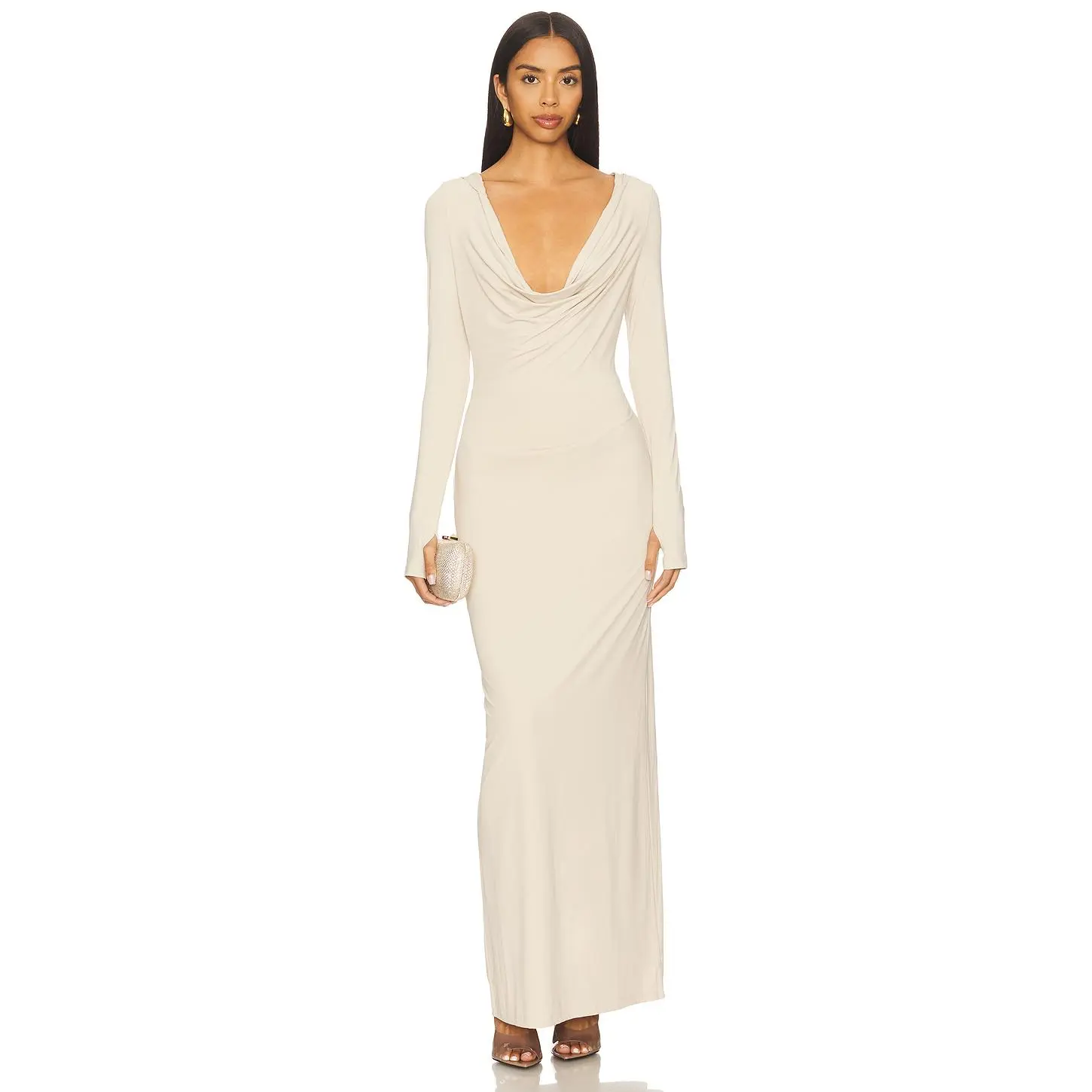 Nakedvice The Hazel Dress in Bone