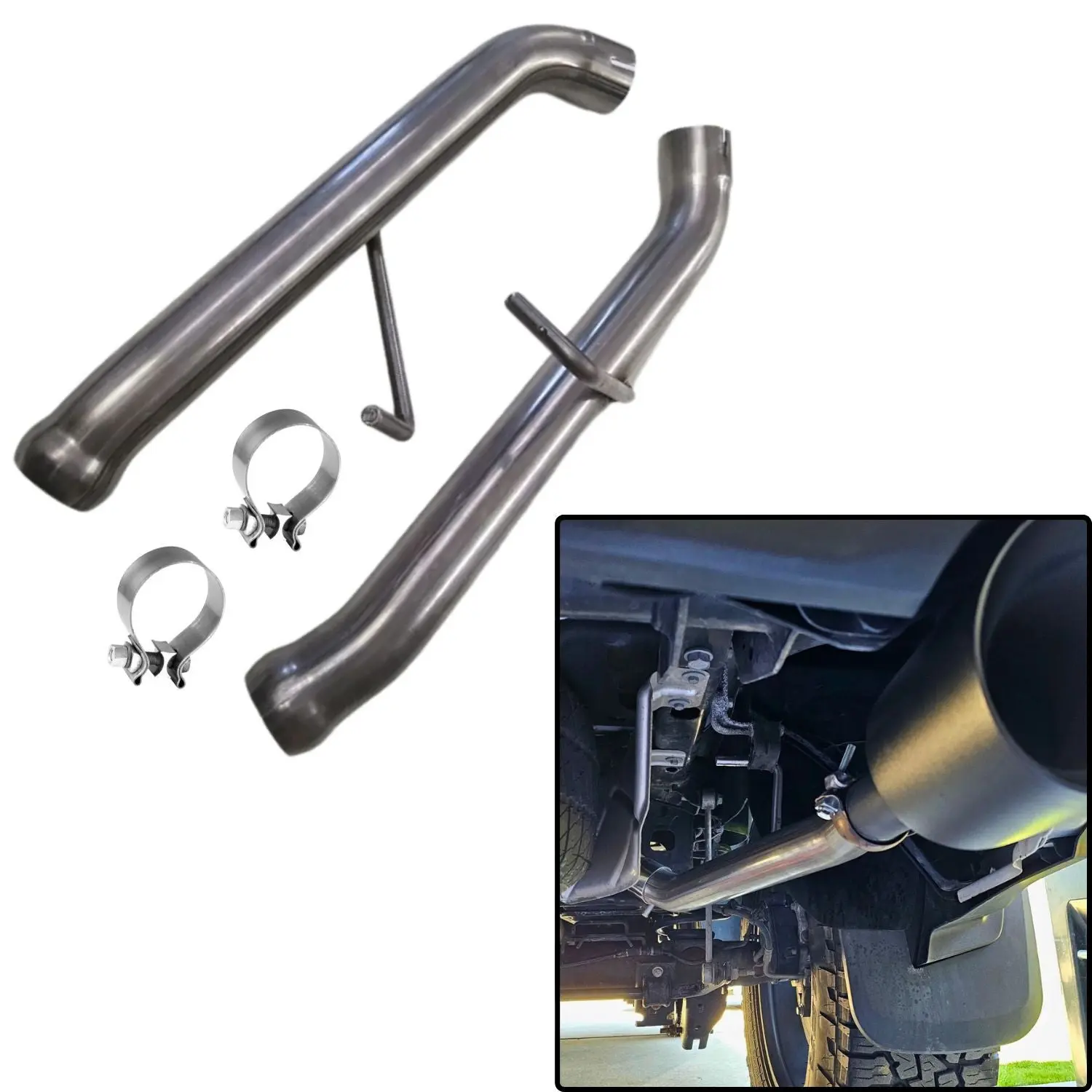Axle-Back Resonator Delete Kit for 2019-2026 Ram 1500