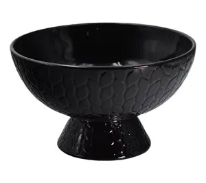 Temp-tations Carved Willow 3-qt Pedestal Bowl