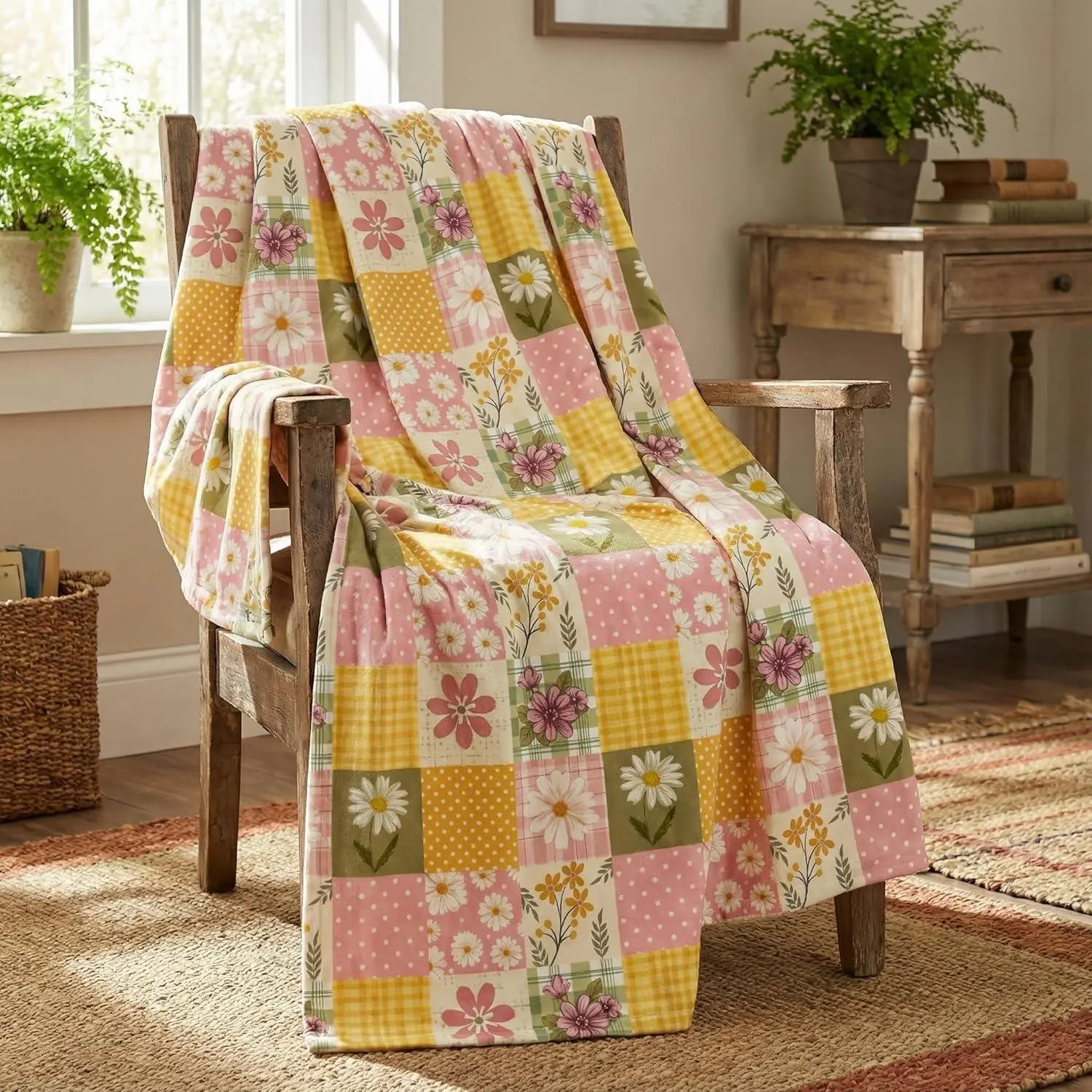 Flannel Blanket | Spring Summer Flannel Blanket Throw, Buffalo Plaid ...