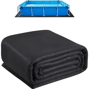VEVOR 16'x 32' Rectangle Pool Liner Pad for Above Ground Pool, Heavy Duty Above Ground Pool Mat, Protect Pool Liners, Prevent Punctures and Weed Barriers, Durable Geotextile MaterialVEVOR Super Brand Day