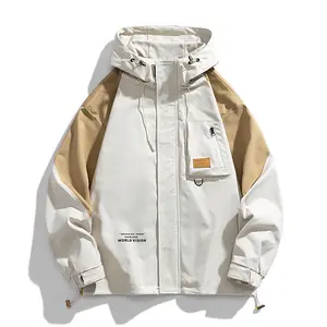 Male Plus Size Full Sleeves Loose-Fitting Hoodie Jacket - Breathable Casual Outerwear, Windbreaker for Hiking Sports, Available in 4xl(95-105kg), 5xl(105-115kg)