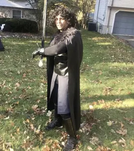 9pc Size Large Men's Jon Snow Costume Halloween