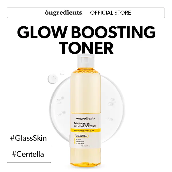 [Ongredients Official Shop] Skin Barrier Calming Softener | Daily Soothing Toner for Dry, Sensitive Skin | Panthenol, Hyaluronic Acid, Ceramide, Hydrating, pH Balancing | Vegan, Korean Skin Care 250ml / 8.45 fl Oz