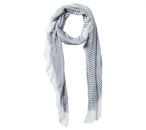 Hadley Wren Tiny Stripe Insect Shield 70" x 40"Scarf