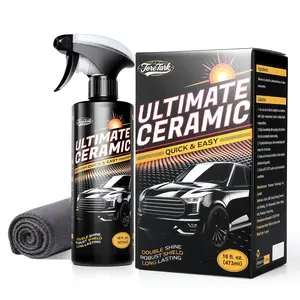 TORETARK Car Paint Coating-Ceramic Car Coating Spray with Hydrophobic Protection，Upgraded Car Graphene 3-in-1 Spray: Waterless Car Wash - High Cleaning Power - High Protection,ceramic coating spray， Car Washing & Maintenance, Water Beading Spray