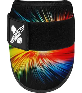 Exxact Sports Plain Baseball Elbow Guard Youth & Adult , Batters Softball Elbow Guard Baseball with Adjustable Straps - (Tie Dye)