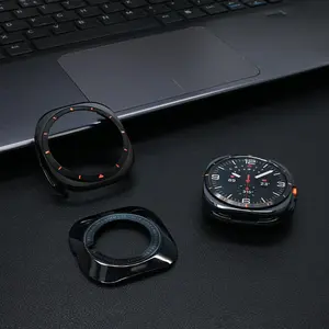 metallic Watch Case, Aluminum Alloy Watch Case for Samsung Galaxy Watch 7 47mm, Smart Watch Accessories for Samsung Galaxy Watch 7 47mm, Wearable, Electronic Gadgets, Smartwatch Accessories