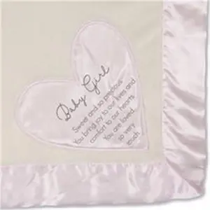 Pavilion  40 x 30 in. Comfort Blanket, Royal Plush - Baby Girl