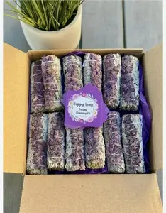 Mixed Sage Smudge Bundle - Natural Energy Cleansing Sticks with 24-Month Shelf Life, for Spiritual Rituals, Meditation, Relaxation, 24 Months