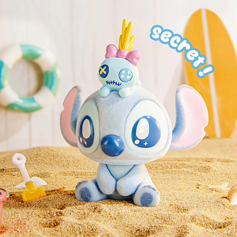 Disney Stitch Confession Series Flocking Blind Box Pendant - Lightweight and Huggable, Ideal for School, Shopping or Parties, Birthday Gift for Women and Teens