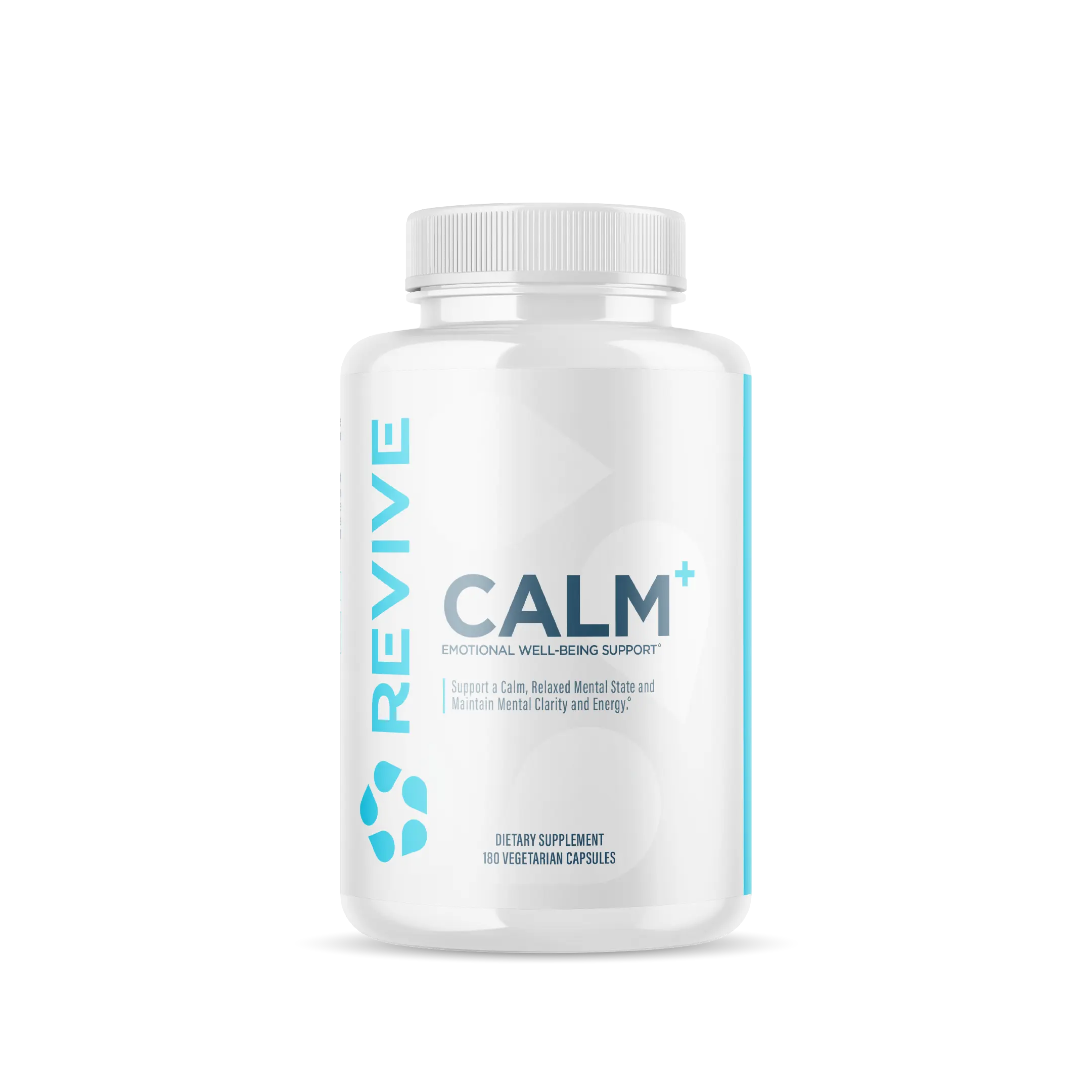 Revive Calm+ Natural Stress Relief & Relaxation Capsules, Wellness Supplement for Health & Nutrition Support