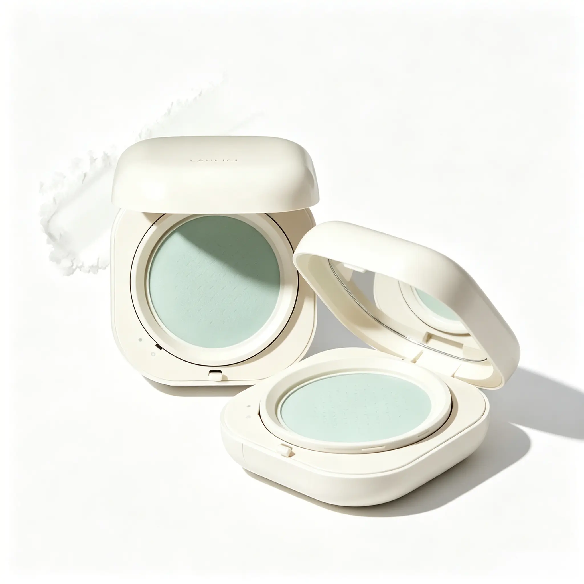 New pressed powder soft-focus finishing powder  semi-matte finish skincare-infused formula visually smooths the skin  flawless finish oil-controlling