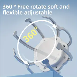 Octopus-Style Head Massager with Three Adjustable Settings, USB Rechargeable, Perfect for Decompress, relax, scratch your head, Ideal As Gifts for Perfect Gift for Family and Friends,Cool Gadgets