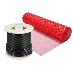 50 sqft Floor Heating Mat 120V Electric Radiant System with Alarm