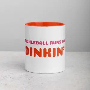 Dinkin' Pickleball Gift Coffee Mug