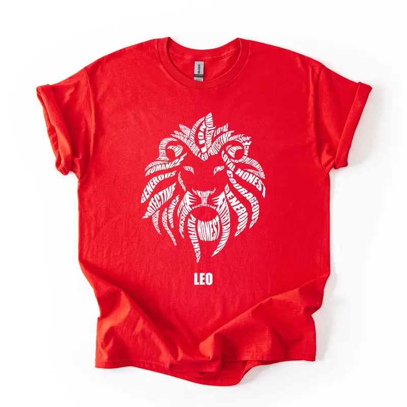 Zodiac Characteristics T-Shirt – Red Edition